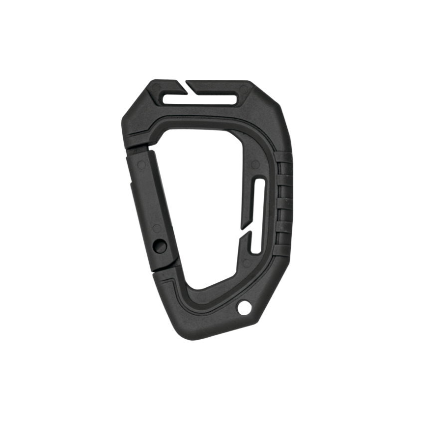 Συνθετικός Κρίκος Carabiner 9cm (Μαύρο) της Albainox VAS64050 trazeras|VAS64050
