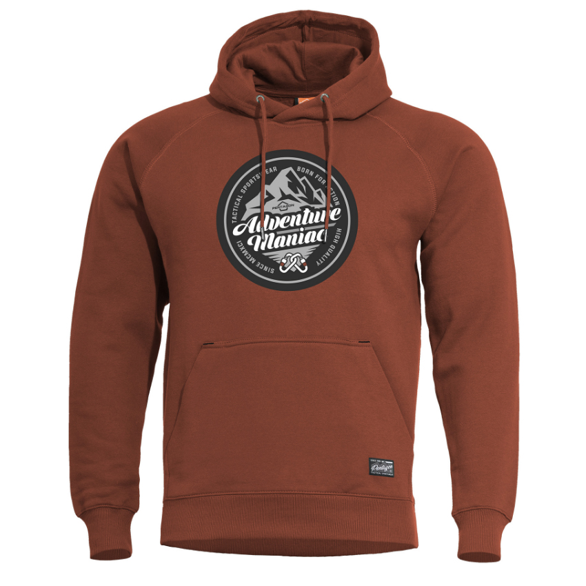 Μπλούζα Phaeton Hood Sweater ''Dare to Be Tactical'' (Maroon Red) της Pentagon PEN65776 trazeras|PEN65776