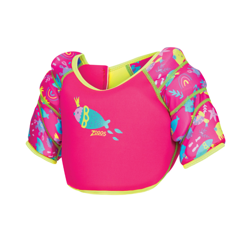Παιδικό Κορμάκι Κολύμβησης Swimsure Jacket Water Confidence (Ροζ) της Zoggs ION65788 trazeras|ION65788