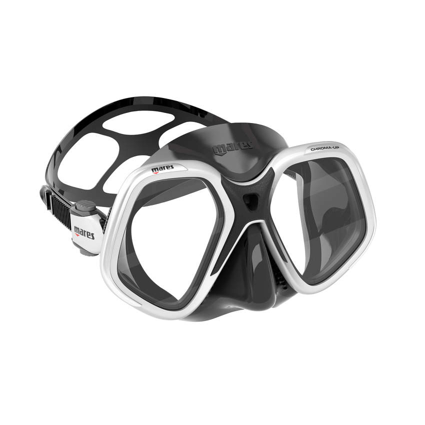 Μάσκα Chroma Up (Λευκό/Μαύρο) της Mares ION65813 trazeras|ION65813