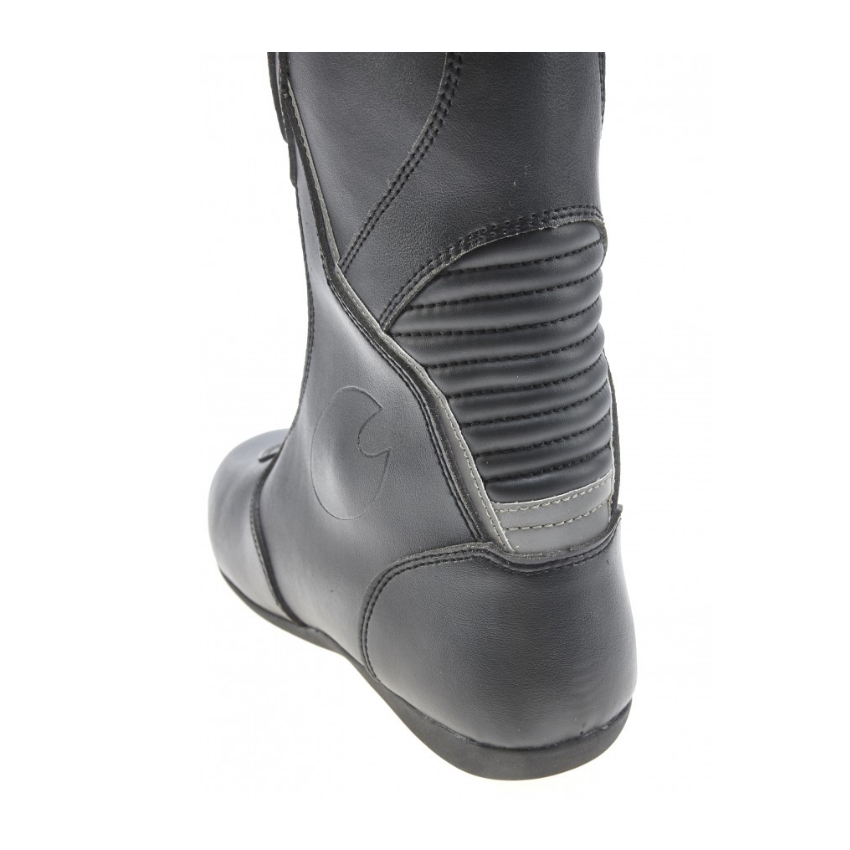 Δερμάτινες Μπότες Μηχανής με Φερμουάρ, High 9'' (Black) της Armymania ARM64360 trazeras|ARM64360