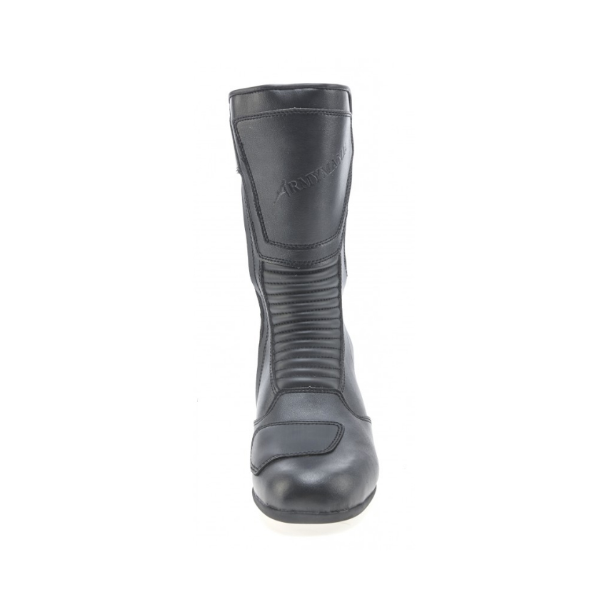 Δερμάτινες Μπότες Μηχανής με Φερμουάρ, High 9'' (Black) της Armymania ARM64360 trazeras|ARM64360