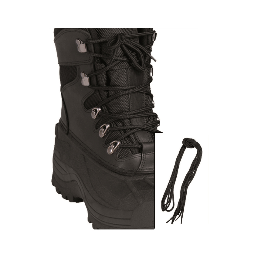 Κορδόνια 220cm (Black) της Mil Tec STU67441 trazeras|STU67441