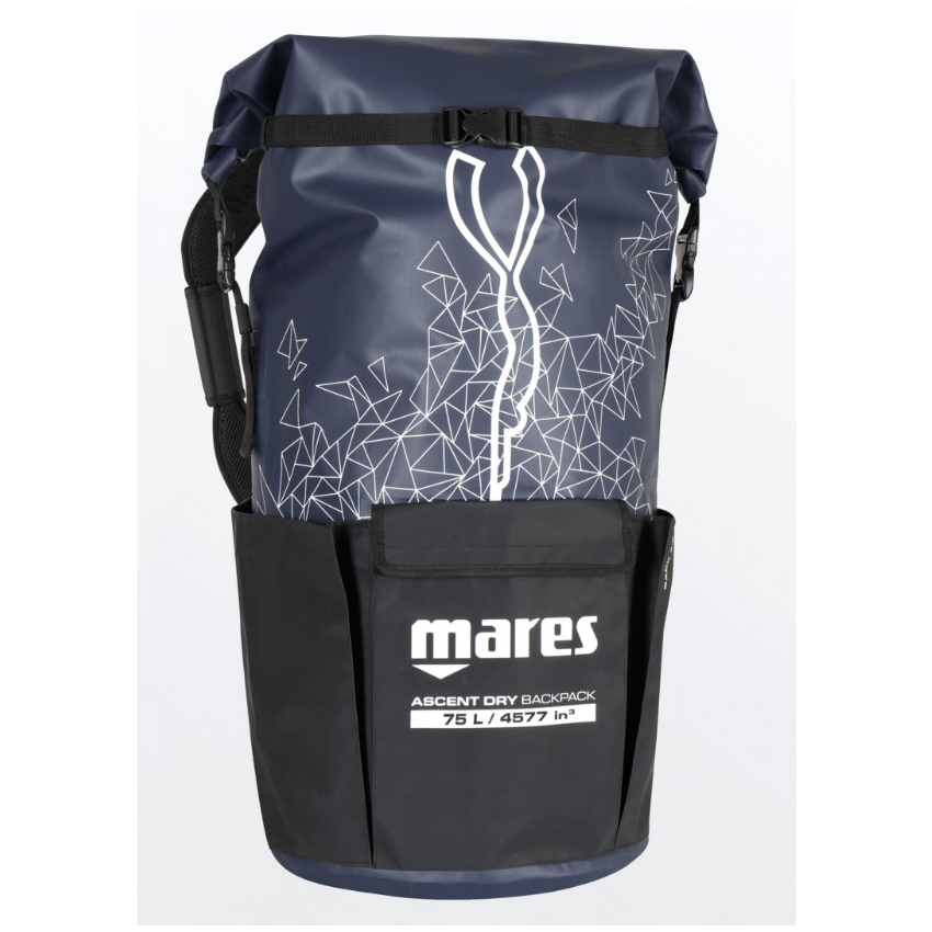 Στεγανό Σακίδιο Ελεύθερης Κατάδυσης Ascent Dry Backpack 75L της Mares ION65931 trazeras|ION65931