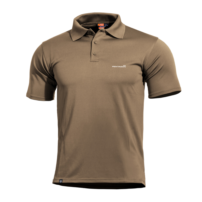 Μπλουζάκι Anassa Polo (Coyote) της Pentagon PEN67871 trazeras|PEN67871