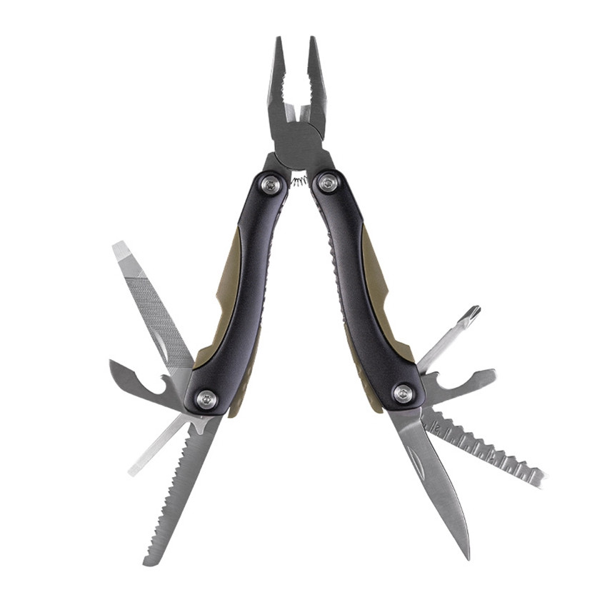 Πολυεργαλείο Multi Tool (Μαύρο/Χακί) της Mil-tec STU67436 trazeras|STU67436
