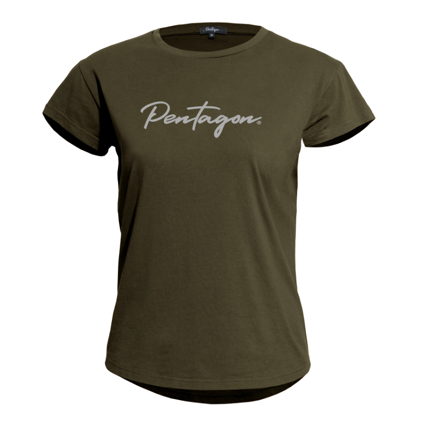 Γυναικεία Κοντομάνικη Μπλούζα T-Shirt Ladies Tee Calligraphy (Ral) της Pentagon PEN68930 trazeras|PEN68930