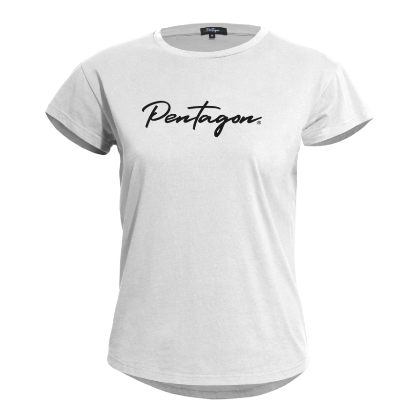 Γυναικεία Κοντομάνικη Μπλούζα T-Shirt Ladies Tee Calligraphy (White) της Pentagon PEN68929 trazeras|PEN68929