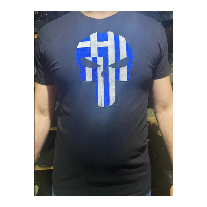Κοντομάνικη Μπλούζα Punisher Hellas FAG68616 trazeras|FAG68616
