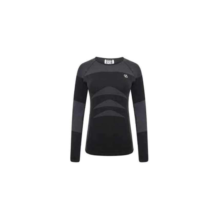 Γυναικεία Ισοθερμική Μπλούζα, In The Zone Long Sleeve TEE (Μαύρο) της Dare2B, POL70094 trazeras|POL70094