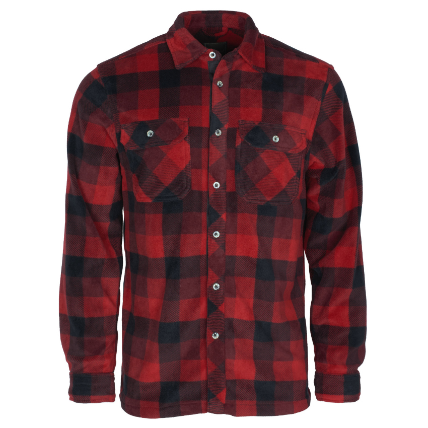 Πουκάμισο 5063 Finnveden Canada Fleece (Red / Black) της Pinewood TOY70600 trazeras|TOY70600