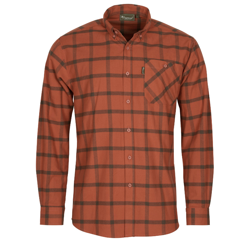 Πουκάμισο Varnamo Flannel 5009 (Terra) της Pinewood TOY70602 trazeras|TOY70602