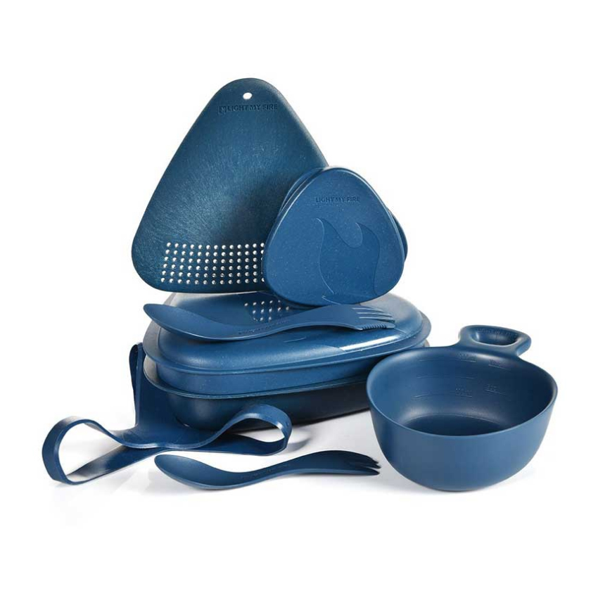 Φορητό Σετ Φαγητού Meal Kit Bio 8τεμ. (Hazy Blue) της Light My Fire TSO71473 trazeras|TSO71473