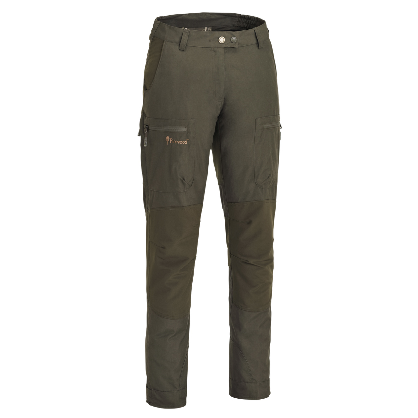 Γυναικείο Παντελόνι Κυνηγίου 3085 Caribou TC (Dark Olive) της Pinewood TOY70675 trazeras|TOY70675
