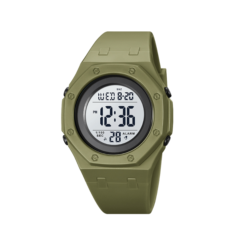 Ψηφιακό Ρολόι Χειρός Mod.2048 (Green/Khaki) TRD73044 trazeras|TRD73044