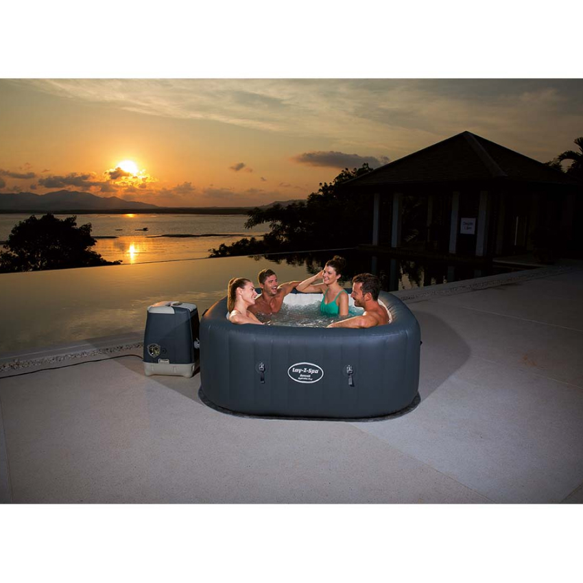 Φουσκωτό SPA 4 Ατόμων Hawaii Hydrojet της Lay-Z-SPA UNI73051 trazeras|UNI73051