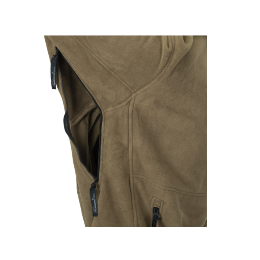 Τζάκετ Patriot Double Fleece (Shadow Grey) της Helikon-Tex LIK73149 trazeras|HEL73149