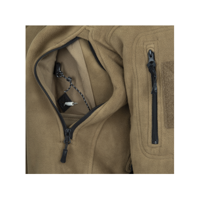 Τζάκετ Patriot Double Fleece (Shadow Grey) της Helikon-Tex LIK73149 trazeras|HEL73149