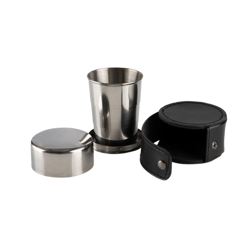 Πτυσσόμενο Ποτήρι Stainless Steel Folding Cup L της Fosco Industries VAN73441 trazeras|VAN73441