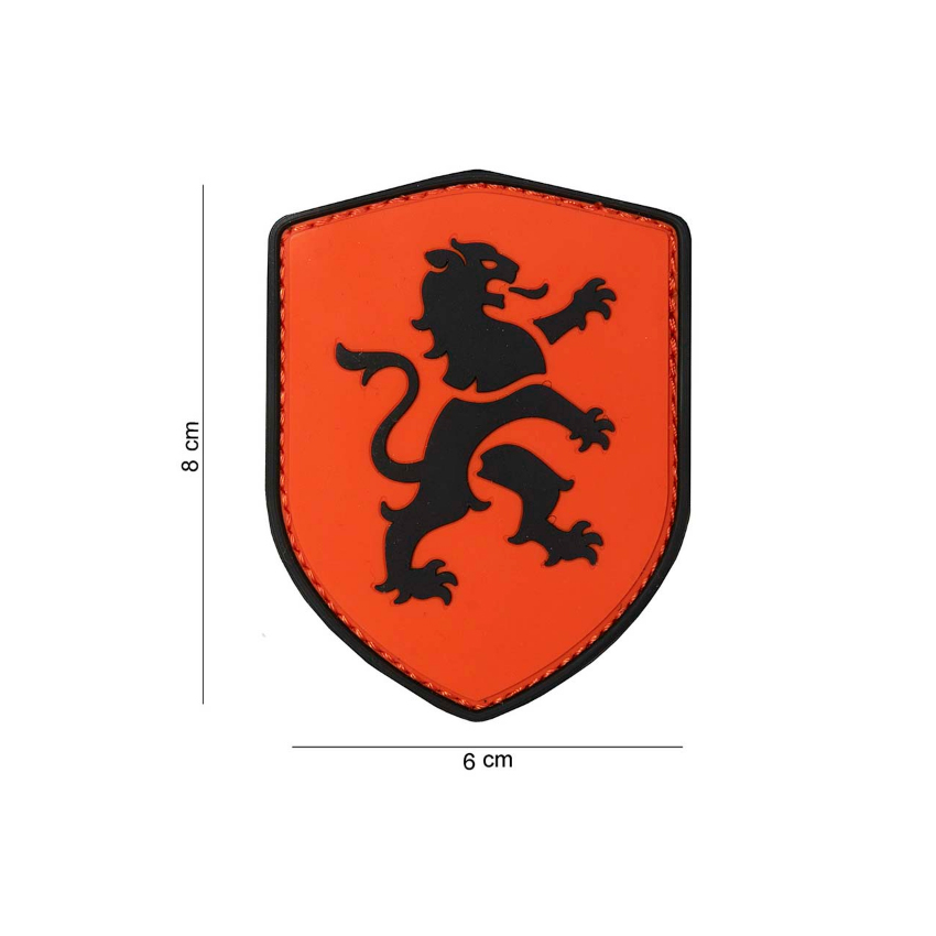PVC Σήμα Patch Lion (Orange) της 101INC, VAN73465 trazeras|VAN73465