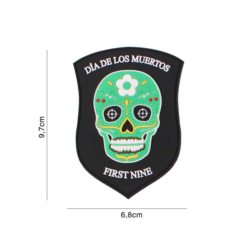 Σήμα Patch PVC, First Nine Shield της 101INC, VAN73585 trazeras|VAN73585