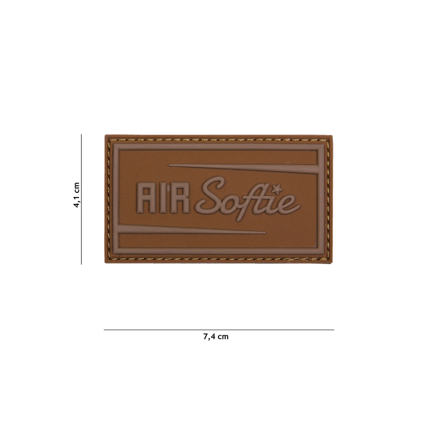 Σήμα Patch PVC, Air Softie (Coyote) της 101INC, VAN73597 trazeras|VAN73597