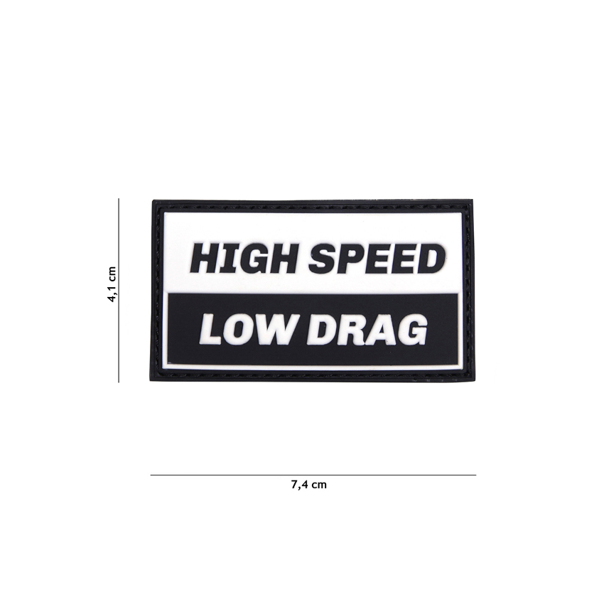 Σήμα Patch PVC, High Speed (Black/White) της 101INC, VAN73606 trazeras|VAN73606