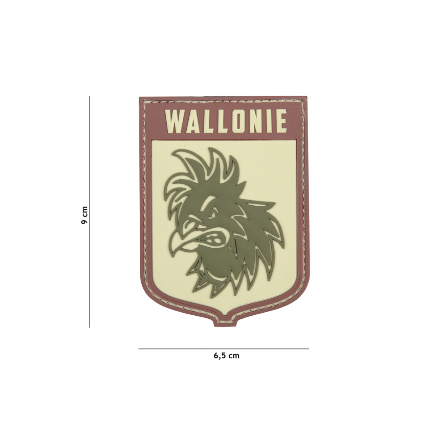 Σήμα Patch PVC, Wallonia της 101INC, VAN73610 trazeras|VAN73610