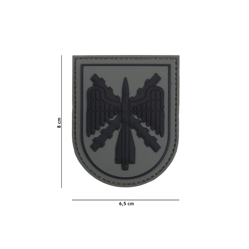 Σήμα Patch PVC, Spanish Shield (Grey) της 101INC, VAN73626 trazeras|VAN73626