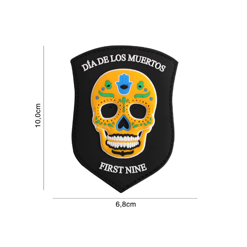 Σήμα Patch PVC, First Nine Shield (Yellow) της 101INC, VAN73639 trazeras|VAN73639