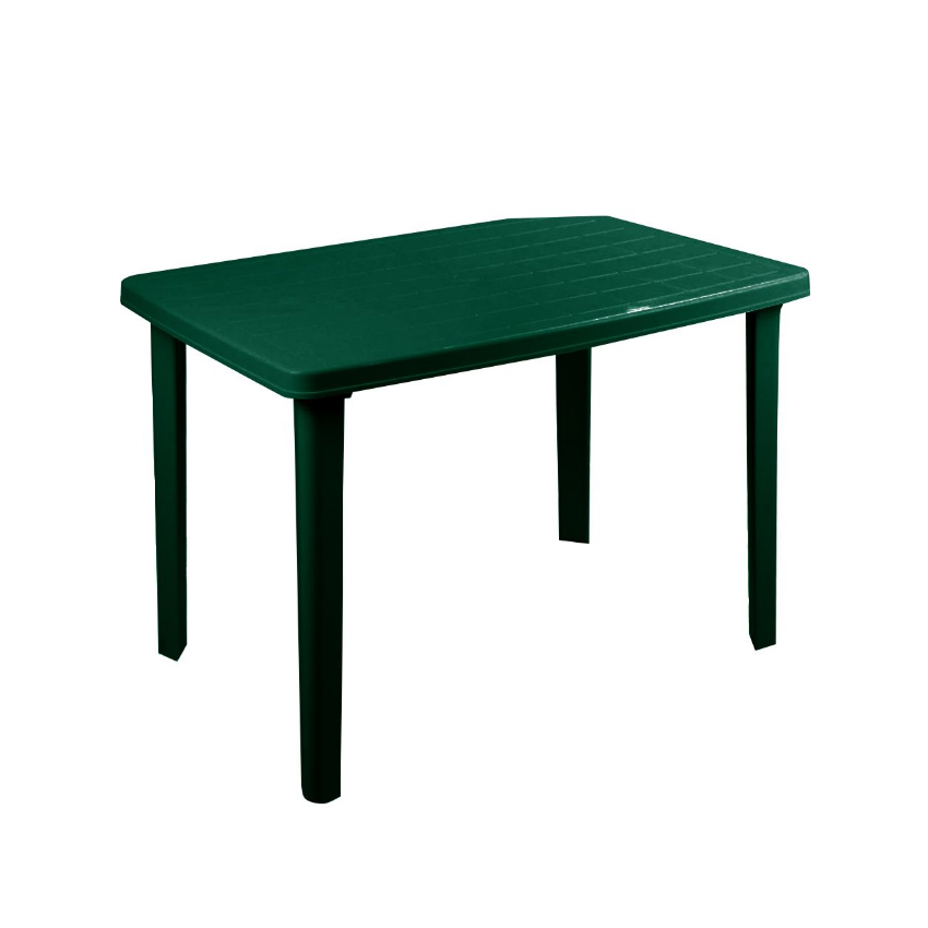 Ορθογώνιο Πλαστικό Τραπέζι Πάτμος 110x70x74cm (Green) STB74558 trazeras|STB74558