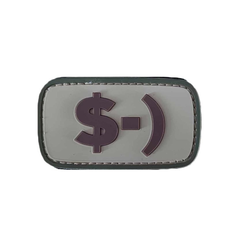 Σήμα Patch PVC, Dollar Minus της 101INC, VAN74683 trazeras|VAN74683