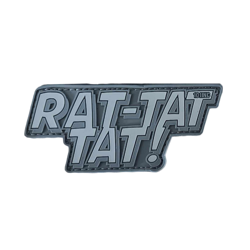Σήμα Patch PVC, Rat-Tat-Tat της 101INC, VAN74687 trazeras|VAN74687