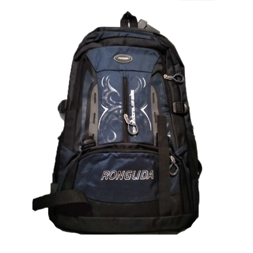 Σακίδιο Ronglida (Black/Navy) TRA74725 trazeras|TRA74725