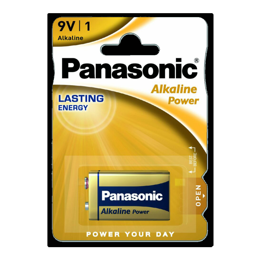 Αλκαλική Μπαταρία Alkaline, 6LR61, 9V, BL1 της Panasonic VAS75242 trazeras|VAS75242