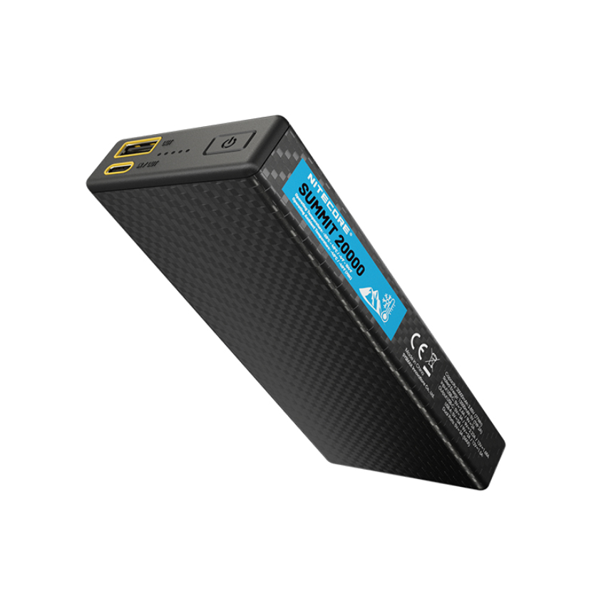 Power Bank για Χαμηλές Θερμοκρασίες Summit 20000 της Nitecore VAS75309 trazeras|VAS75309