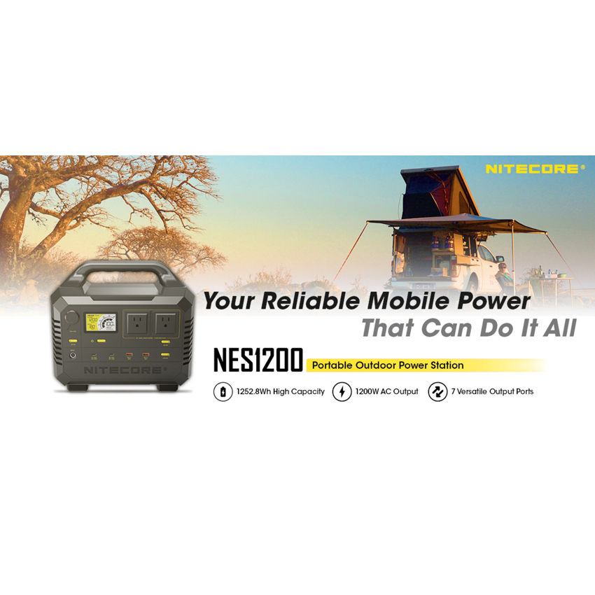 Φορητό Power Station Nitecore NES1200, 348.000 mAh της Nitecore, VAS75316 trazeras|VAS75316