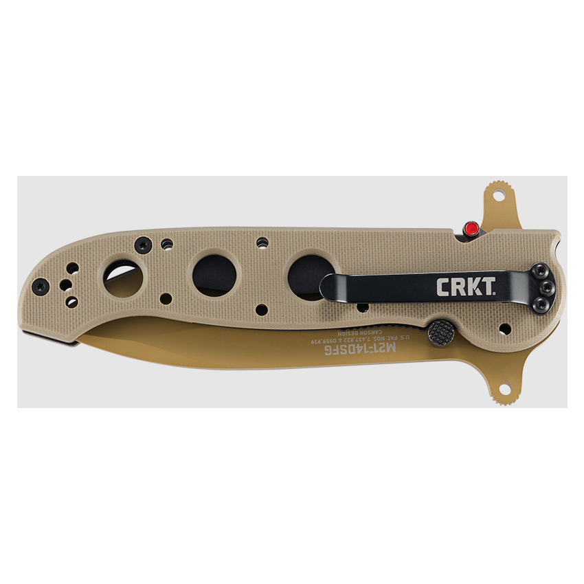 Σουγιάς M21-14DSFG Special Forces Drop Point W/VEFF Serrations της CRKT, VAS75370 trazeras|VAS75370