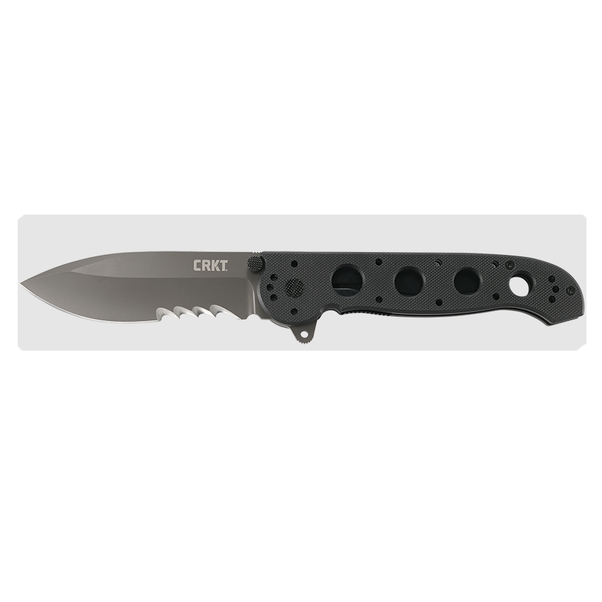 Σουγιάς M21-14G Black G10 W/VEFF Serrations της CRKT, VAS75371 trazeras|VAS75371