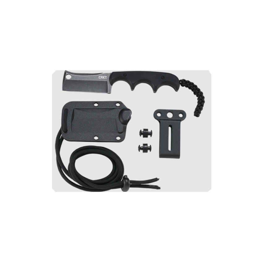 Μικρό Μαχαίρι Minimalist Cleaver Blackout (Black) της CRKT, VAS75385 trazeras|VAS75385