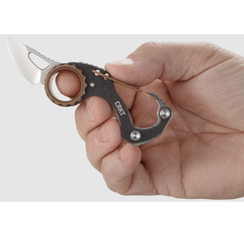 Μαχαίρι, Compano Carabiner, (Silver) της CRKT, VAS75415 trazeras|VAS75415