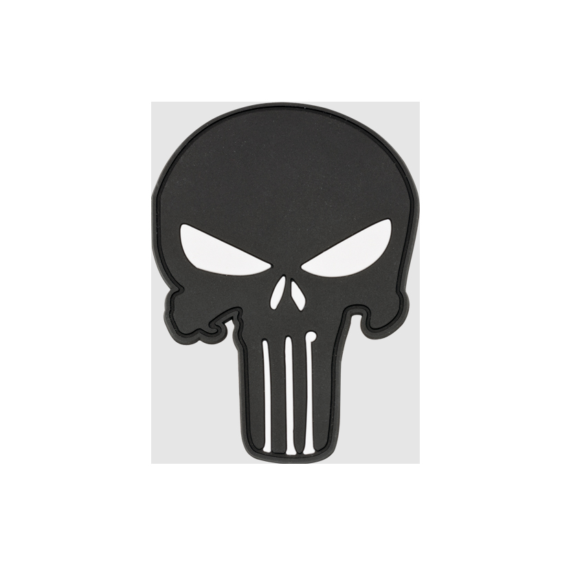 Σήμα PVC Patch Skull (Black) της Barbaric VAS75473 trazeras|VAS75473
