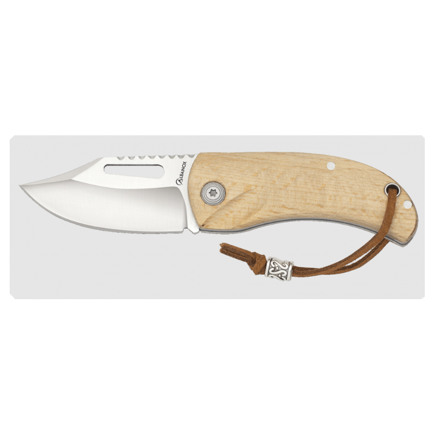 Σουγιάς Penknife, Natural Wood/Piston της Albainox VAS75509 trazeras|VAS75509