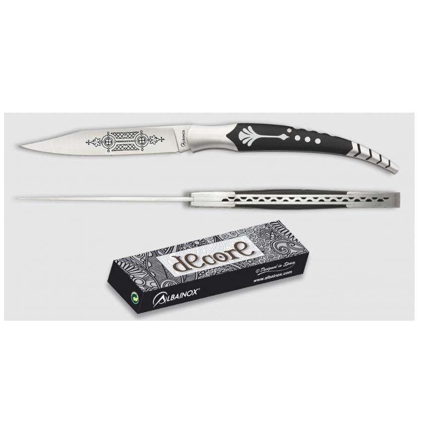 Σουγιάς Pocket Knife (Black) της Albainox VAS75530 trazeras|VAS75530