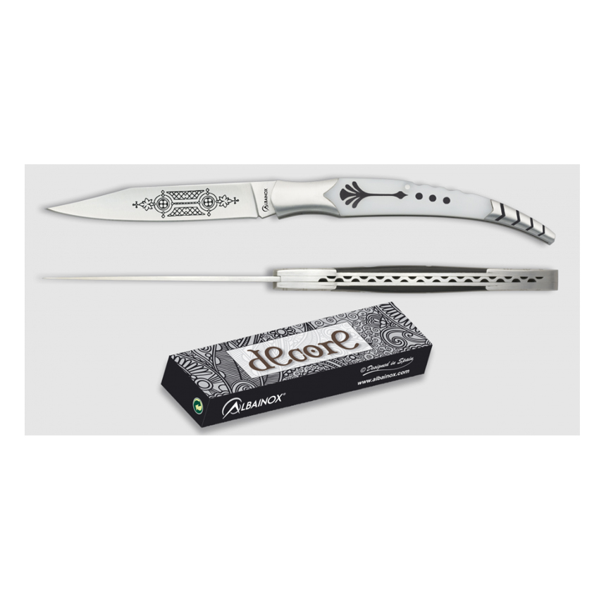 Σουγιάς Pocket Knife (White) της Albainox VAS75531 trazeras|VAS75531