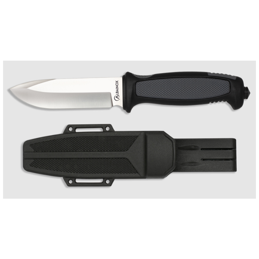 Μαχαίρι Knife, Blade Mod.32667 (Grey/Black) της Albainox VAS75574 trazeras|VAS75574