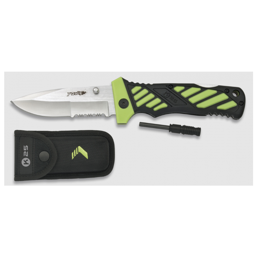Σουγιάς Pocket Knife Yowie (Green/Black) της Κ25, VAS75732 trazeras|VAS75732