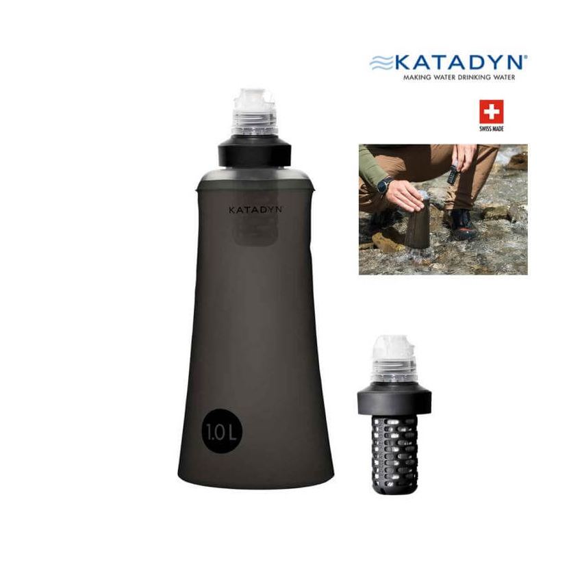 Φίλτρο Νερού BeFree 1.0 L (Black) της Katadyn VEL76183 trazeras|VEL76183