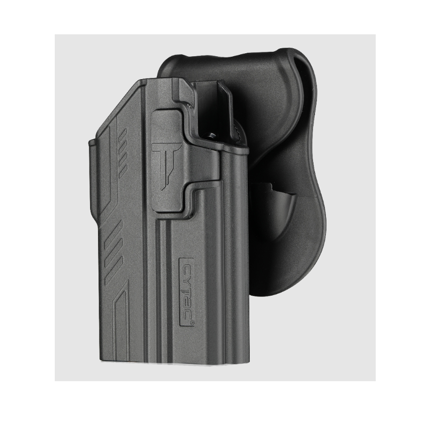 Μονή Θήκη Πιστολιού G17 + Φακό (Black) της Cytac VAS75872 trazeras|VAS75872