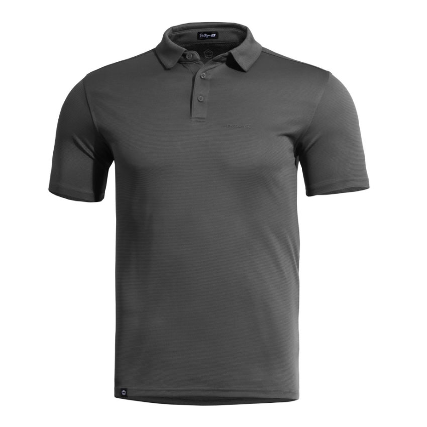Κοντομάνικη Μπλούζα Polo Vanquish Performance (Wolf Grey) της Pentagon PEN76314 trazeras|PEN76314